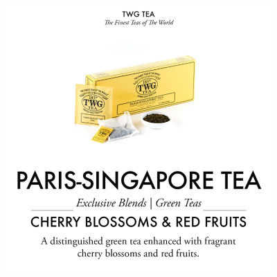TWG Tea | 手工纯棉茶包 巴黎-新加坡绿茶 3