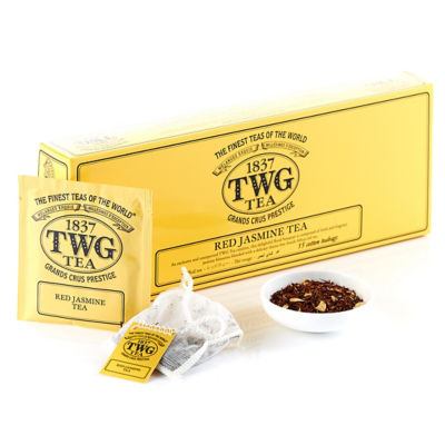 Buy TWG Tea Red Jasmine Tea Cotton Teabags Online in Singapore