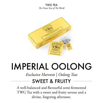 Buy TWG Tea | Imperial Oolong Cotton Teabags Online in Singapore