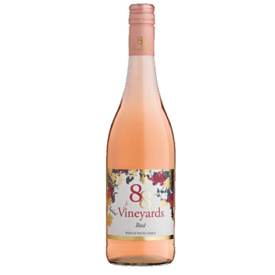 88 VINEYARDS ROSE WHITE WINE 12.0% 750ML