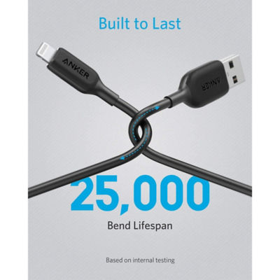 Buy Anker PowerLine III USB-A to Lightning Cable 3ft/0.9m - Black