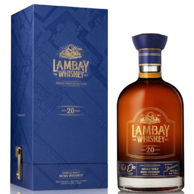 LAMBAY WHISKEY SINGLE MALT 20YO- CASTLE PRESTIGE EDITION 43% 700ML