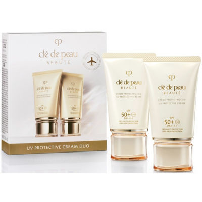 Buy CLE DE PEAU UV Protective Cream Duo Online in Singapore | iShopChangi