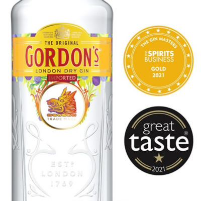 Buy GORDON'S DRY GIN 1000ML 37.5% Online in Singapore | iShopChangi
