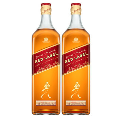 JOHNNIE WALKER 红标双瓶装 (2 x 1000ML) 40% 2