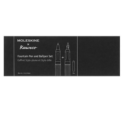 Buy MOLESKINE X KAWECO COLLECTION PEN SET - FOUNTAIN PEN AND BALLPEN ...