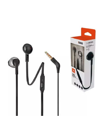 Buy JBL TUNE 205 EARBUD HEADPHONES BLACK Online in Singapore