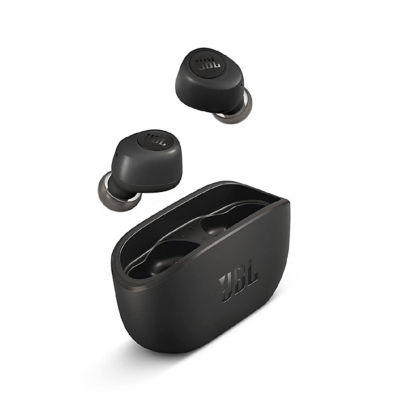 Auricular JBL Wave 300 Truly bluetooth negro.