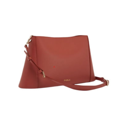 Furla red sale shoulder bag