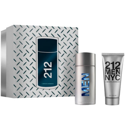 Buy Carolina Herrera 212 Men Gift Set EDT 100ml After Shave Gel