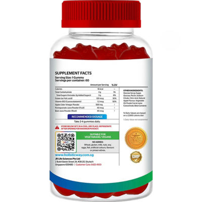 Buy [Bundle of 2] Holistic Way Pectin Apple Cider Vinegar Gummy 60s