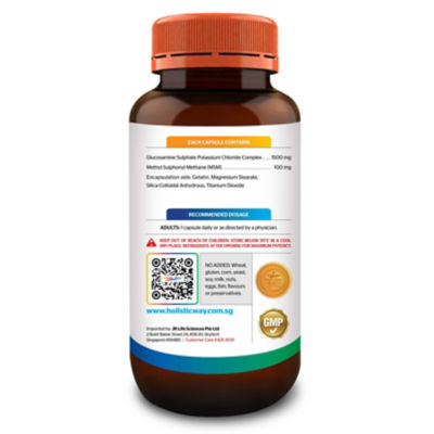 Holistic Way [Bundle of 2] Holistic Way Premium Grade Glucosamine 1500mg + MSM (90s) 10