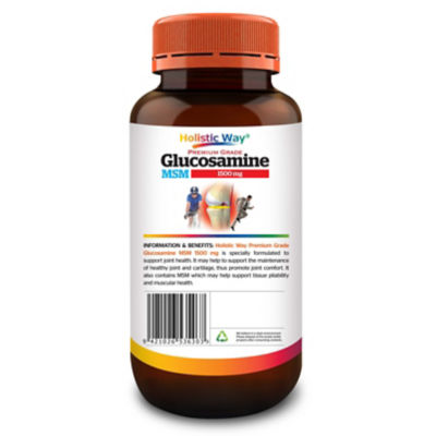 Holistic Way [Bundle of 2] Holistic Way Premium Grade Glucosamine 1500mg + MSM (90s) 9