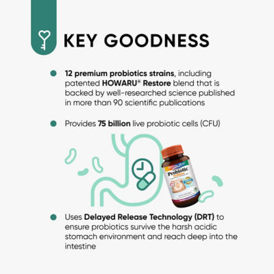 Holistic Way [Bundle of 2] Holistic Way High Strength Probiotic 75 Billion — Vegan (30s) 3