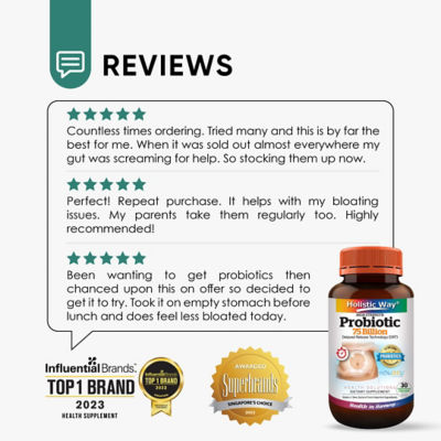 Holistic Way [Bundle of 2] Holistic Way High Strength Probiotic 75 Billion — Vegan (30s) 5