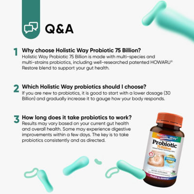Holistic Way [Bundle of 2] Holistic Way High Strength Probiotic 75 Billion — Vegan (30s) 7