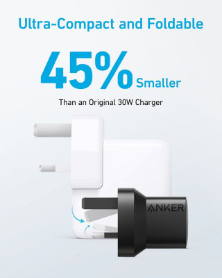 Anker 323 Foldable Charger (USB C Plug, 33W) 5
