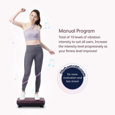 Vibrating outlet exercise boards