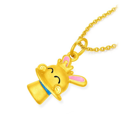 Chow Tai Fook 999 Pure Gold Pendant - R32464 3