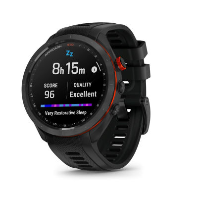 Buy Garmin Approach S70 - 47 mm, Black Ceramic Bezel with Black