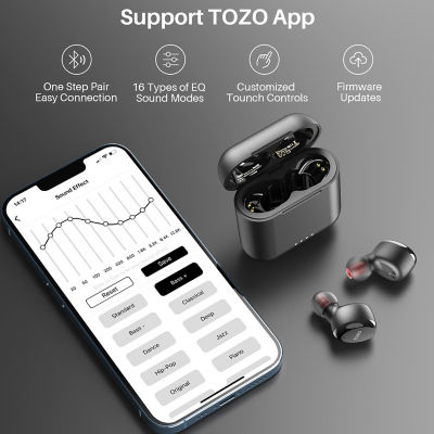 Buy TOZO T6S Waterproof True Wireless Earbuds Online in Singapore