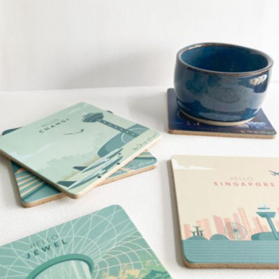 Buy Hello Singapore Coaster Online in Singapore iShopChangi