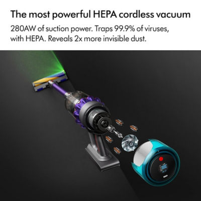 Buy Dyson Gen5detect Cordless Vacuum Cleaner Iron Purple