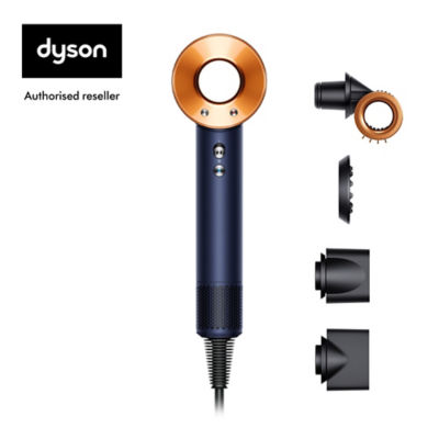 Dyson hair dryer blue sale