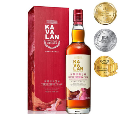 Buy KAVALAN Triple Sherry Cask Single Malt Whisky Online in