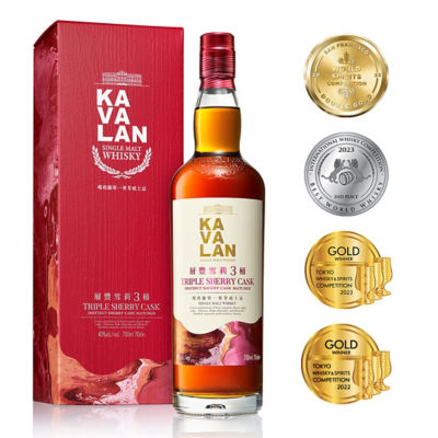 KAVALAN Triple Sherry Cask Single Malt Whisky