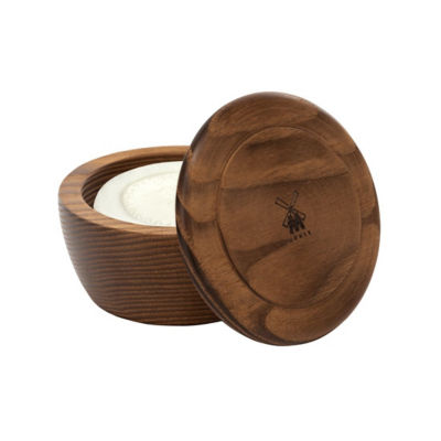 MÜHLE Shaving Soap in Wooden Bowl 3