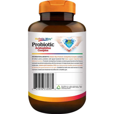 Buy Holistic Way Probiotics 30B CFU Online in Singapore | iShopChangi