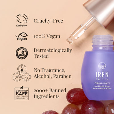 IREN Shizen  CLEARER DAYS Anti-Blemish Serum 20ml 6