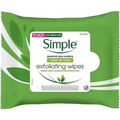 Simple sale face wipes