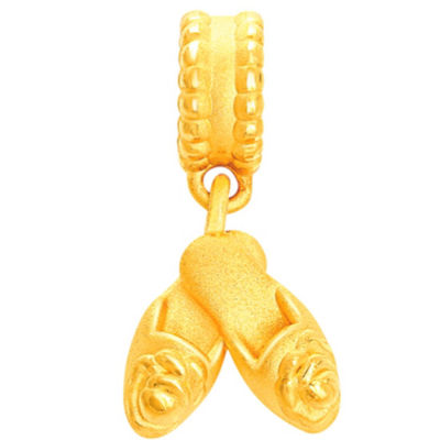 Goldheart 999 Gold Kasot Manek Charm 1
