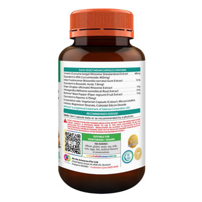 Holistic Way [Bundle of 2] Holistic Way High Potency Turmeric Curcumin — Vegan (60s) 3
