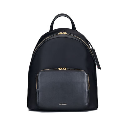 Backpack with detachable online purse