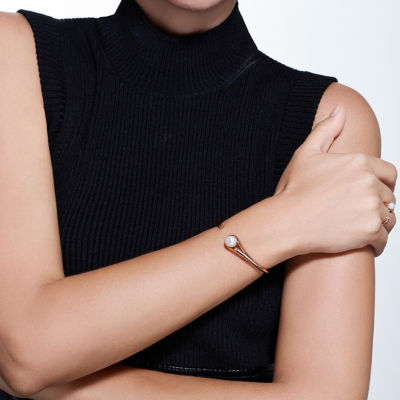 Pearly Lustre Freshwater Pearl Bracelet WB00173 | FLUID 7