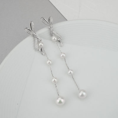 Pearly Lustre Elegant Freshwater Pearl Earrings WE00160 9