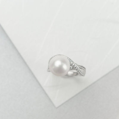 Pearly Lustre Elegant Freshwater Pearl Ring WR00070 4