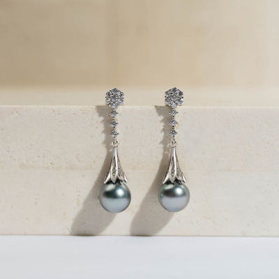 Pearly Lustre Elegant Tahitian Pearl Earrings WE00415 3