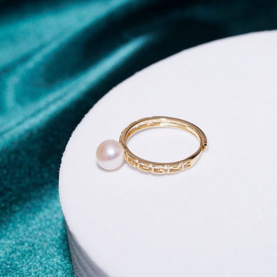 Pearly Lustre Elegant Freshwater Pearl Ring WR00084 3