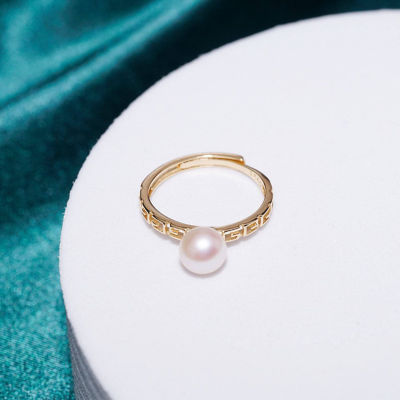 Pearly Lustre Elegant Freshwater Pearl Ring WR00084 4