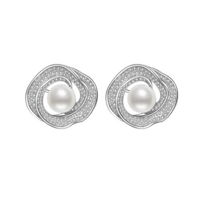 Pearly Lustre Garden City Freshwater Pearl Earrings WE00436| New Yorker Collection 1