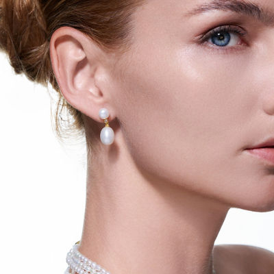 Pearly Lustre Elegant Freshwater Pearl Earrings WE00560 4