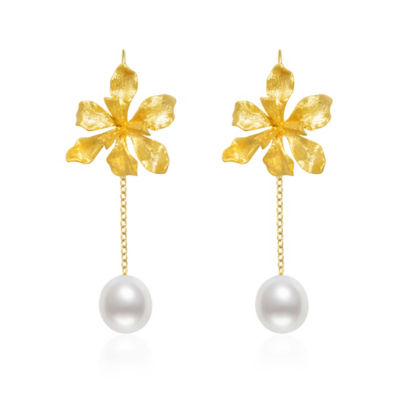 Pearly Lustre Garden City Freshwater Pearl Earrings WE00456 | Vanda Miss Joaquim 1