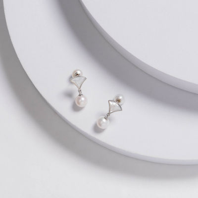 Pearly Lustre Elegant Freshwater Pearl Earrings WE00544 3