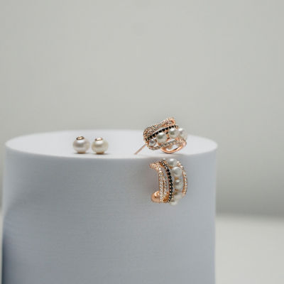 Pearly Lustre New Yorker Freshwater Pearl Earrings WE00316 4