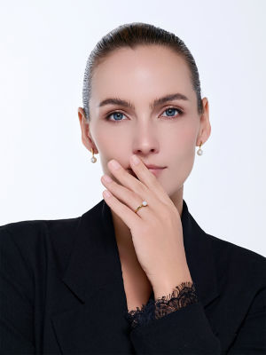 Pearly Lustre Elegant Freshwater Pearl Ring WR00170 5