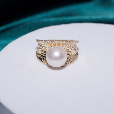Pearly Lustre Elegant Freshwater Pearl Ring WR00087 2